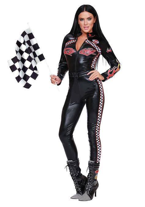 race car halloween costume women|adult race car costume.